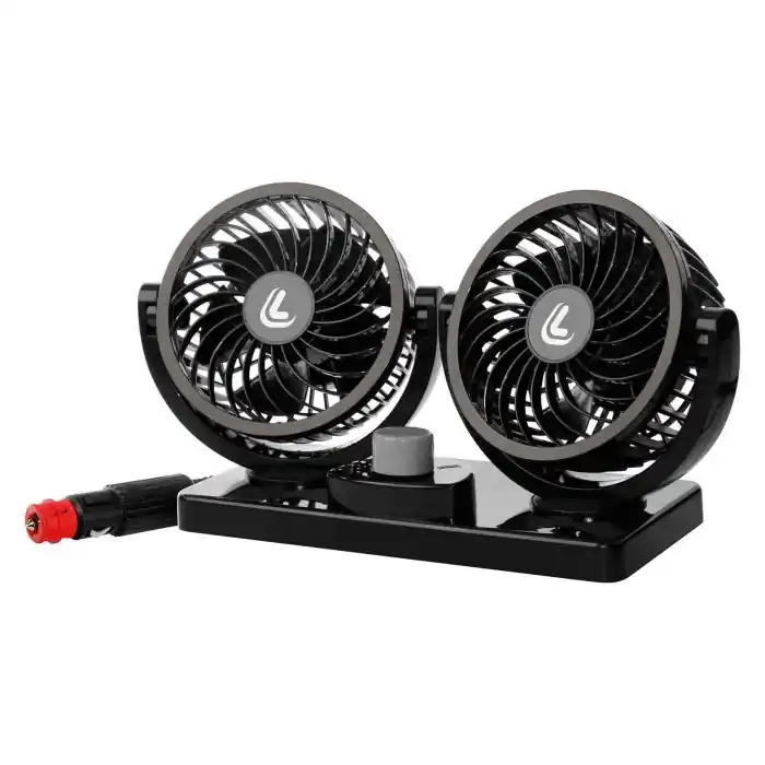 Prezzo Ridotto Twin Air Doppio Ventilatore A Due Velocità Ø 4" 24v Ventilatori Scaldini Termico