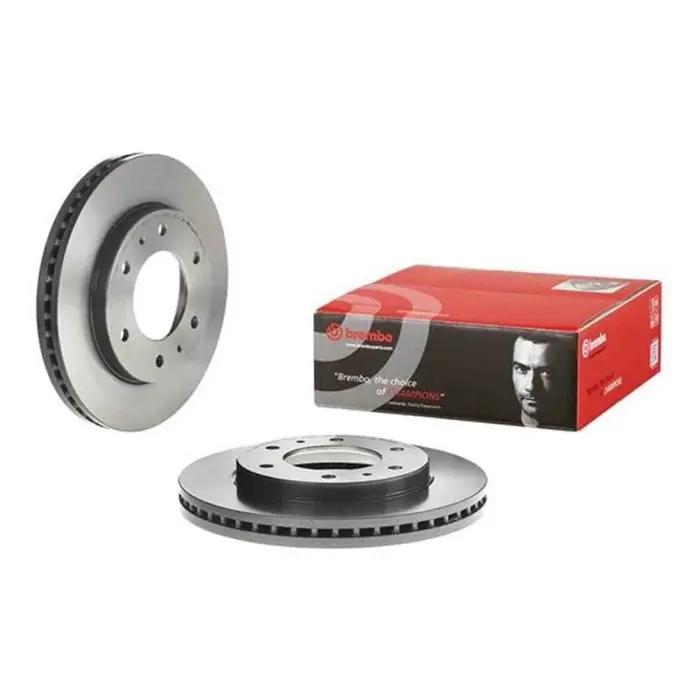 Professionale Coppia Dischi Freno 09.D576.11 BREMBO per FIAT MITSUBISHI