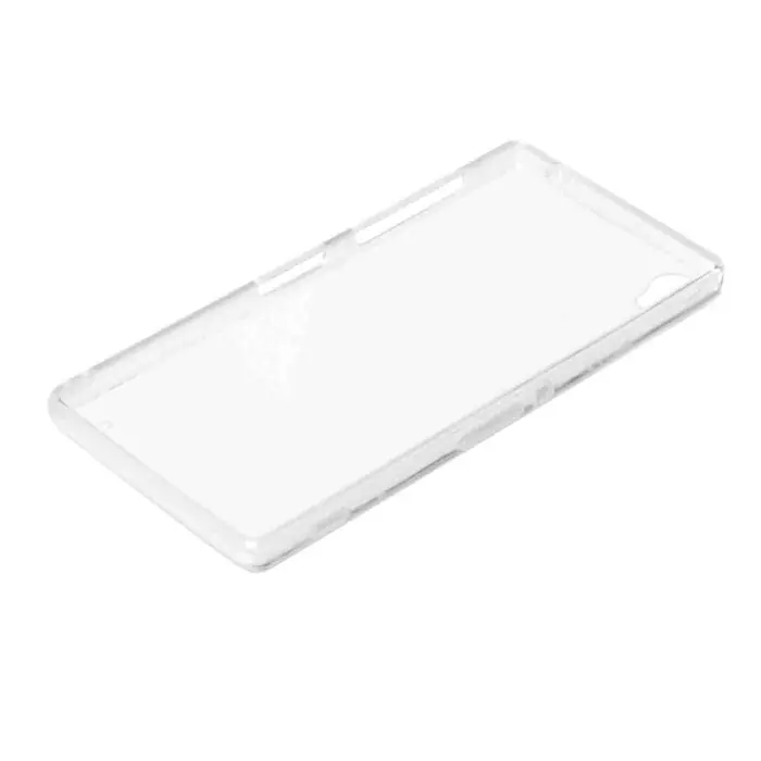 Promo Stagionale Clear Cover Cover Trasparente Rigida Con Cornice In Gomma Sony Xperia Z3 Custodie E Cover