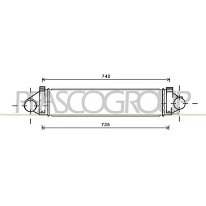 Intercooler Per Ford Mondeo Dal 2007 Al 2010 Nuova Collezione