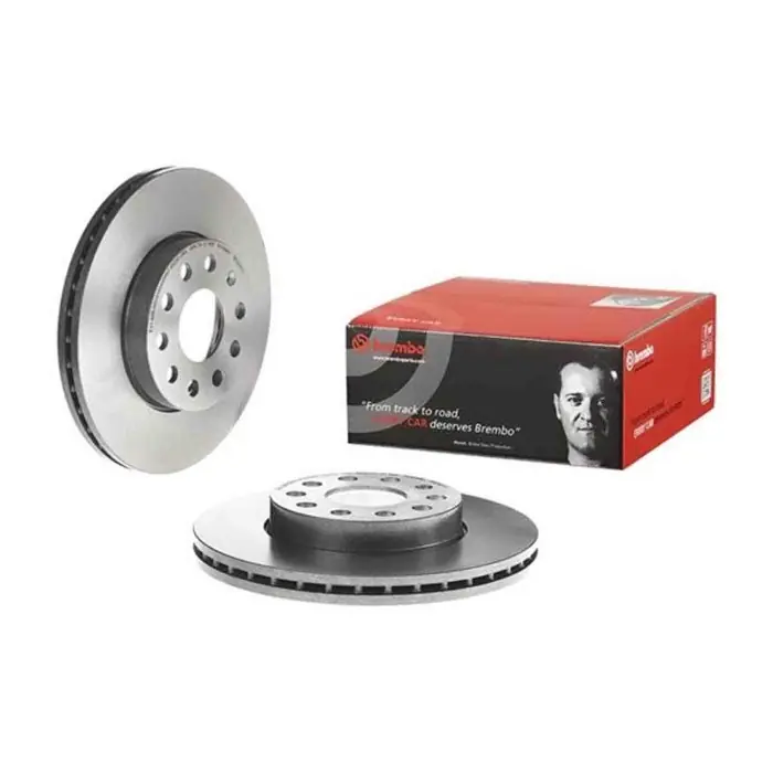 Coppia Dischi Freno 09.C547.11 BREMBO per AUDI VW SEAT SKODA Occasione