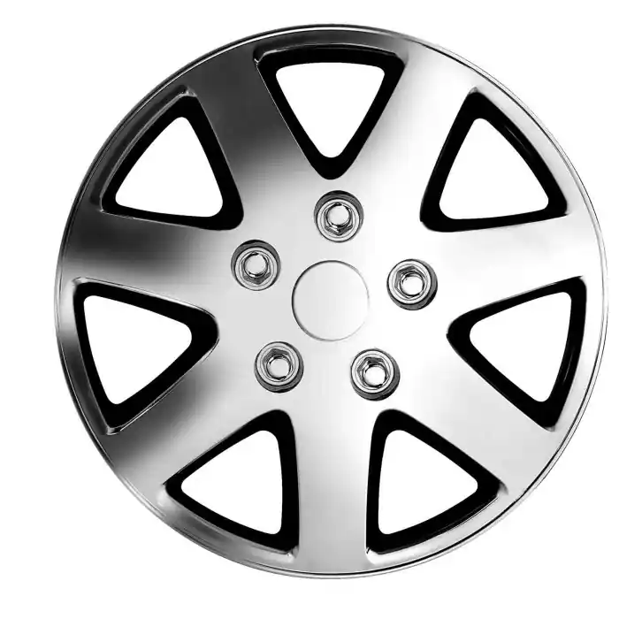 Cc 098 X Treme Set 4 Copricerchi Ø 13" Copricerchi 4 Pz Cromati Bicolore Copricerchi Professionale