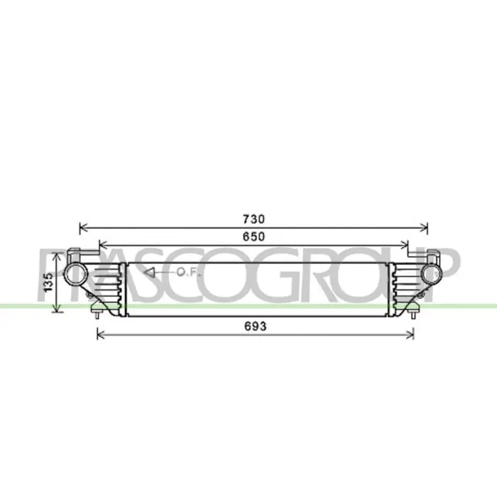 Intercooler Per Fiat 500 L Dal 2012 Al 2017 Subito Disponibile