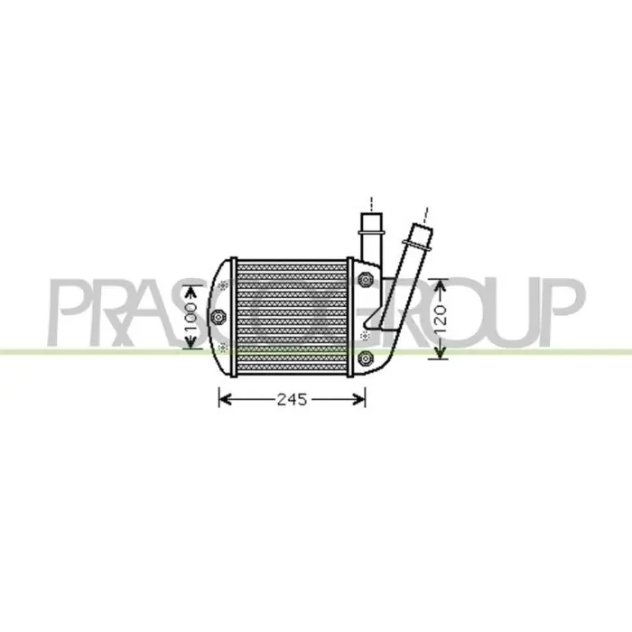 Direttamente Dal Produttore Intercooler Per Fiat Panda Dal 2003 Al 2011