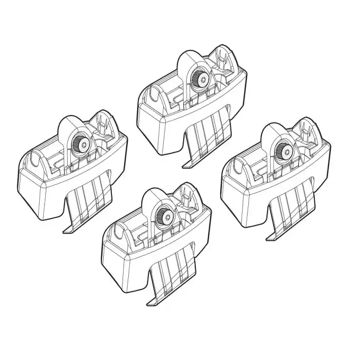 Kit Attacchi C168 Kia Rio 5p Attacchi Tetto Barre Portatutto Auto Di Tendenza