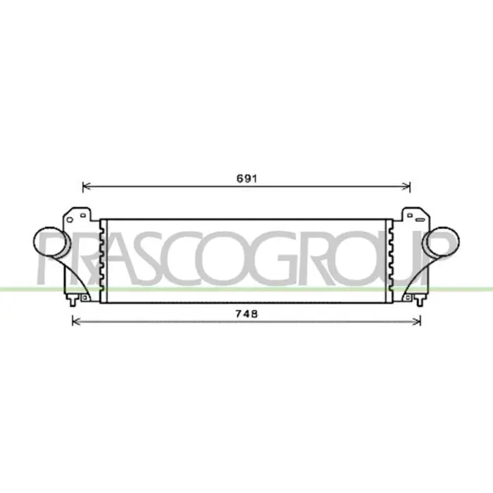 Intercooler Per Iveco Daily Dal 2011 Al 2014 Più Venduto