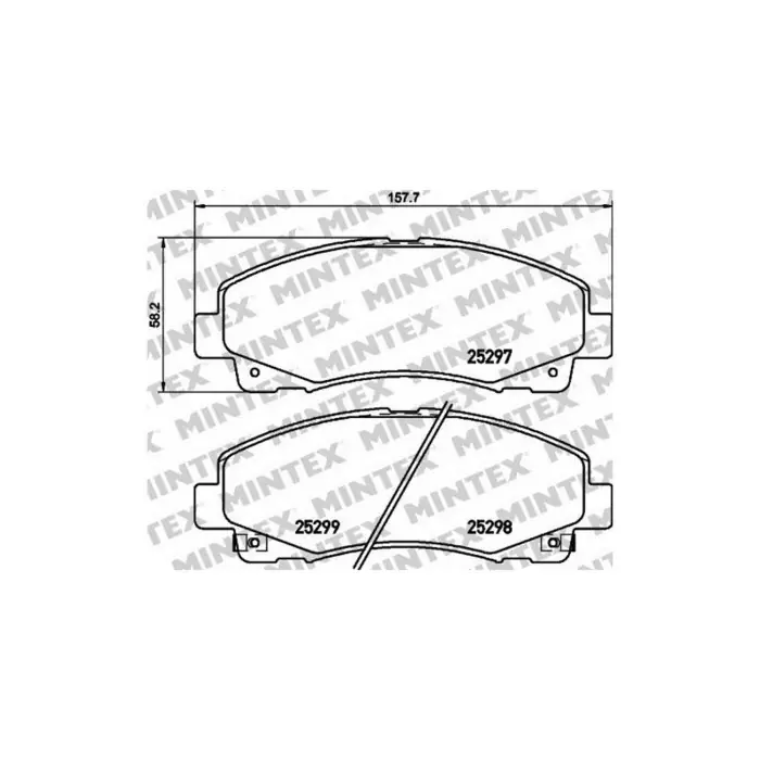 Ordina Subito Pastiglie Freno Alfa Romeo Giulietta 1.4 Tb 2010 04-2019 12 Mintex