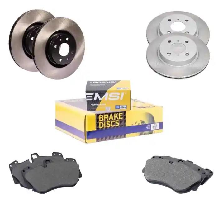 Prezzo Di Fabbrica Kit Dischi E Pastiglie Freno 16.4mm Posteriori Jaguar S-type 1999-2007 3.0 V6 S.f. Ate Ventilato