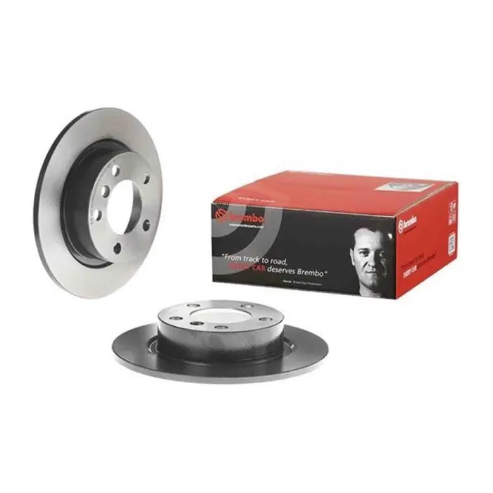 Professionale Coppia Dischi Freno 08.B649.11 BREMBO per MINI