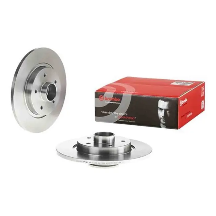 Coppia Dischi Freno 08.B395.27 BREMBO per RENAULT MERCEDES-BENZ Pagamento Sicuro
