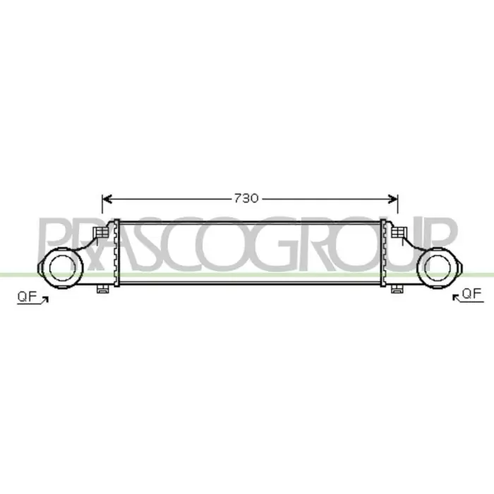 Più Venduto Intercooler Per Mercedes E Class (w211/s211) Dal 2002 Al 2007