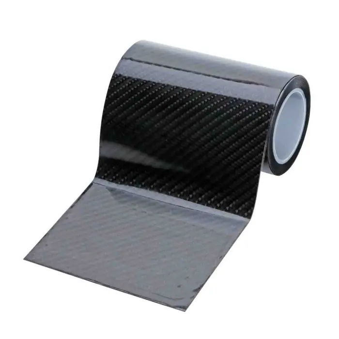 Pagamento Sicuro Carbon Look Tape Nastro Adesivo Decorativo Effetto Carbonio 180x10 Cm Profili Profili E Ornamenti