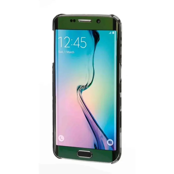 Stylish Cover Gommata Sottile Samsung Galaxy S6 Edge Grey Camo Stylish Cover Gommata Custodie E Cover Vendita Finale