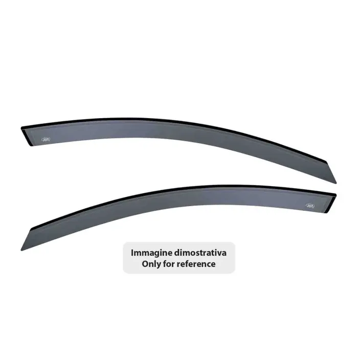 Offerta Limitata Set Deflettori Aria Anteriori Ad Incastro Tipo Lungo Jeep Renegade Anteriori Ad Incastro Tipo Lungo
