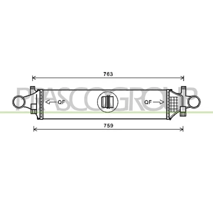 Intercooler Per Mercedes A Class (w176) Dal 2012 Al 2015 Affare