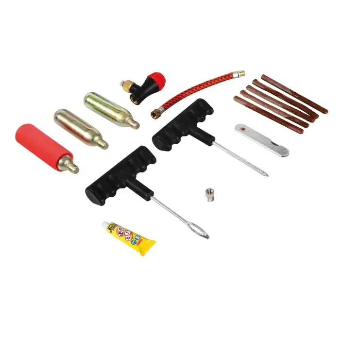 Go Pro Kit Riparazione Tubeless Kit Riparazione Pneumatici E Compressori Ruote Reso Gratuito