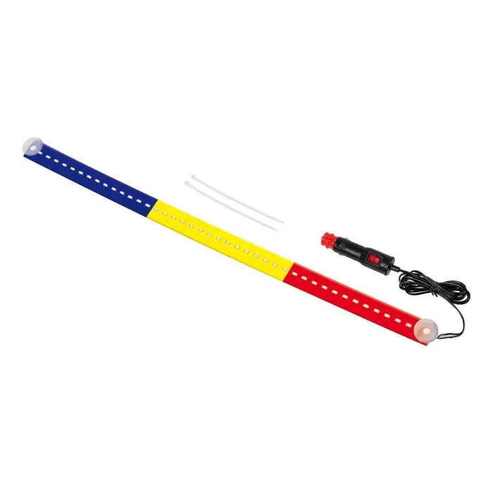 Prezzo Scontato Bandiera Luminosa 60 Cm 42 Led 24v Romania Bandiere Ed Emblemi Decorazioni Luminose