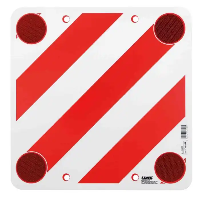Must-Have Ecocartel Pannello Di Segnalazione Carico Sporgente Contrassegni Targhe E Contrassegni