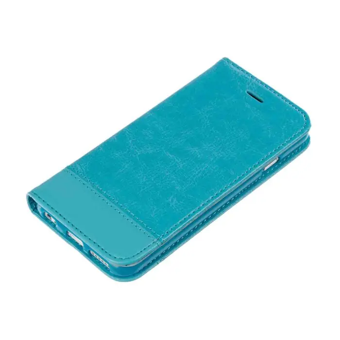 Prezzo Basso Wallet Folio Case Cover A Libro Apple Iphone 6/6s Turchese Custodie E Cover