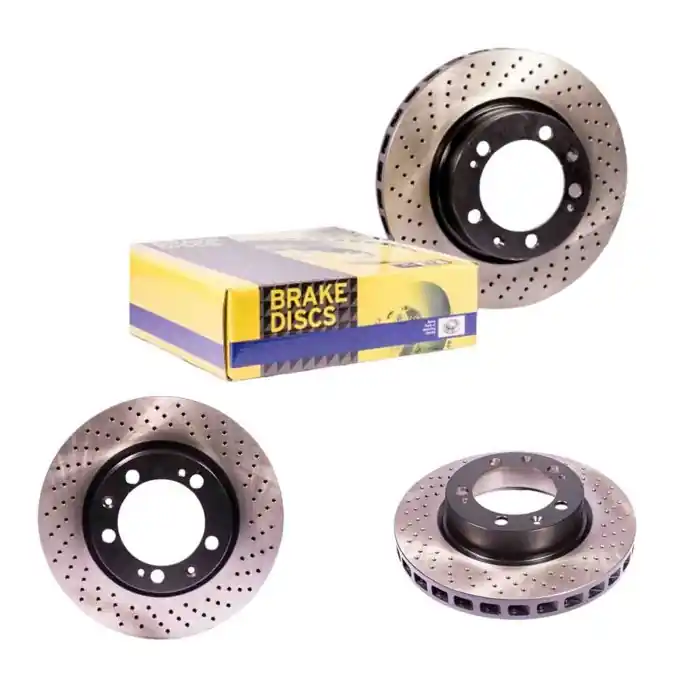 Ultime Pezzi Coppia Dischi Freno Anteriore 92283905 Mercedes-benz Cls Cls Shooting Brake Perforato / Autoventilato