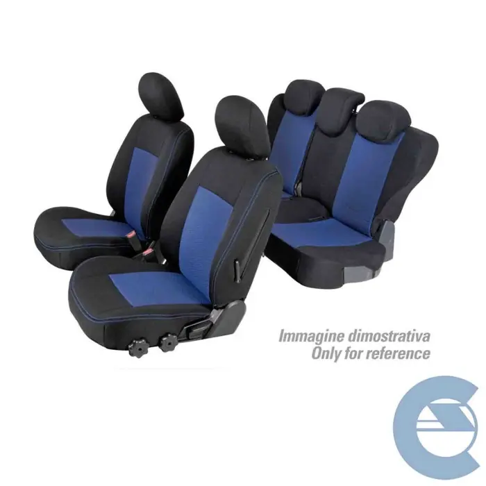 Set Coprisedili Superior Nero/blu Ford Fiesta 3p Serie 16000 Coprisedili Su Misura Qc16010d Compra Online
