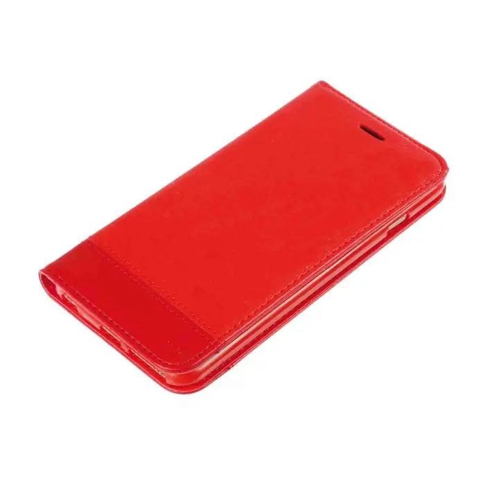 Wallet Folio Case Cover A Libro Apple Iphone 6 Plus/6s Plus Rosso Custodie E Cover Promozione Esclusiva