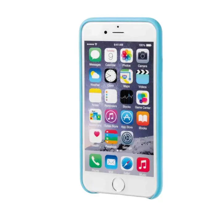 Popolare Skin Cover In Skeentex Apple Iphone 6/6s Azzurro Skin Cover In Skeentex Custodie E Cover