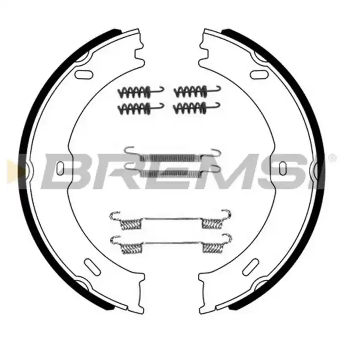 Miglior Prezzo Kit Ganasce Freno Stazionamento Posteriore Mercedes-benz Sprinter 3,5-t Autobus (b906) Gf0315-1 S.f. Ate Teves Bremsi
