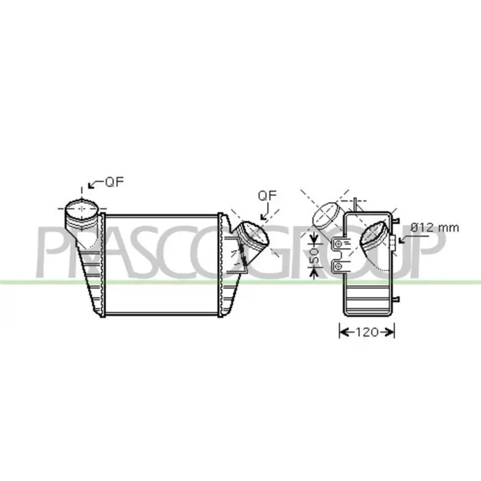 Ultima Occasione Intercooler Per Volkswagen New Beetle Dal 1998 Al 2005