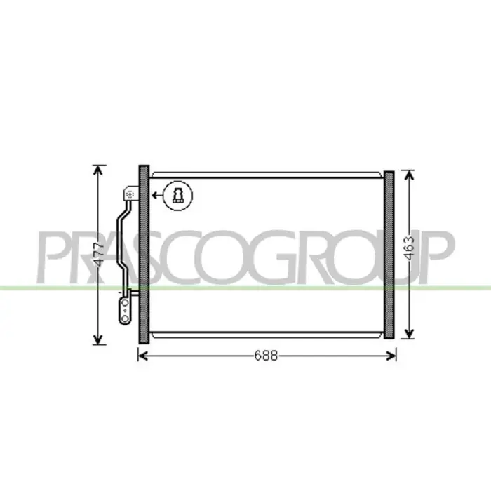 Pagamento Sicuro Condensatore Per Mercedes S Class (w221) Dal 2005 Al 2009