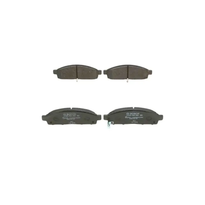 Nuova Collezione Kit pastiglie freno, Freno a disco 0 986 494 268 BOSCH per MITSUBISHI