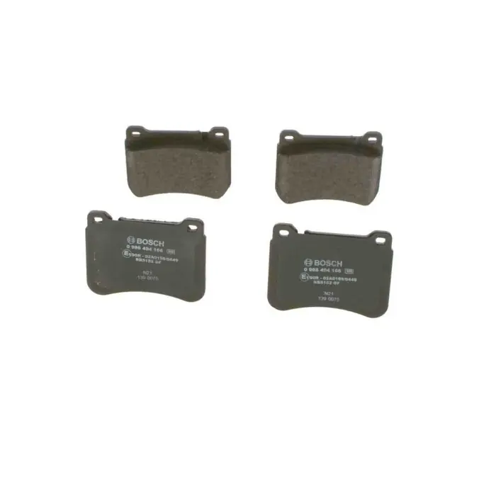 Must-Have Kit pastiglie freno, Freno a disco 0 986 494 166 BOSCH per MERCEDES-BENZ