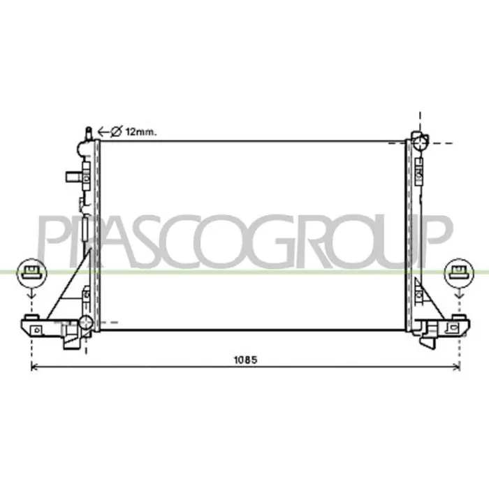 Nuova Collezione Radiatore Per Nissan Nv 400 Dal 2010 Al 2021