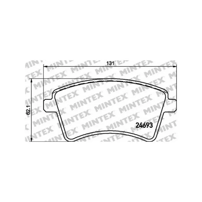 Pastiglie Freno Nissan Nt400 Cabstar 35.13 2016 09-2019 12 Mintex Professionale