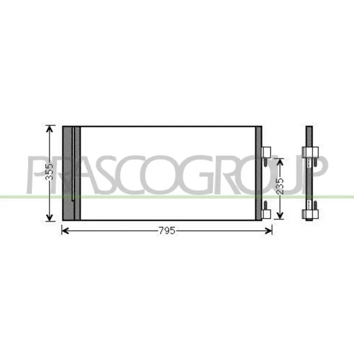 Affare Condensatore Per Renault Laguna Dal 2007 Al 2010