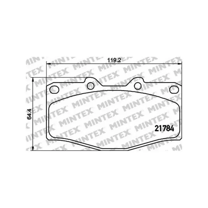 Solo Oggi Pastiglie Freno Volvo V40 2 Volumi Coda Spiovente T5 2013 03-2019 12 Mintex