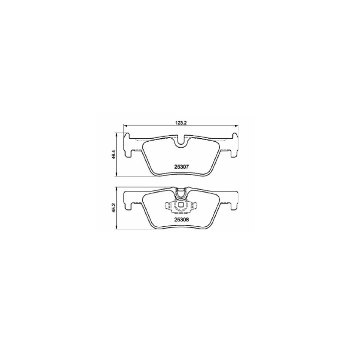 Spedizione Espresso Pastiglie Freno Bmw 4 Coupé 420d 2013 07-2015 03 Mintex