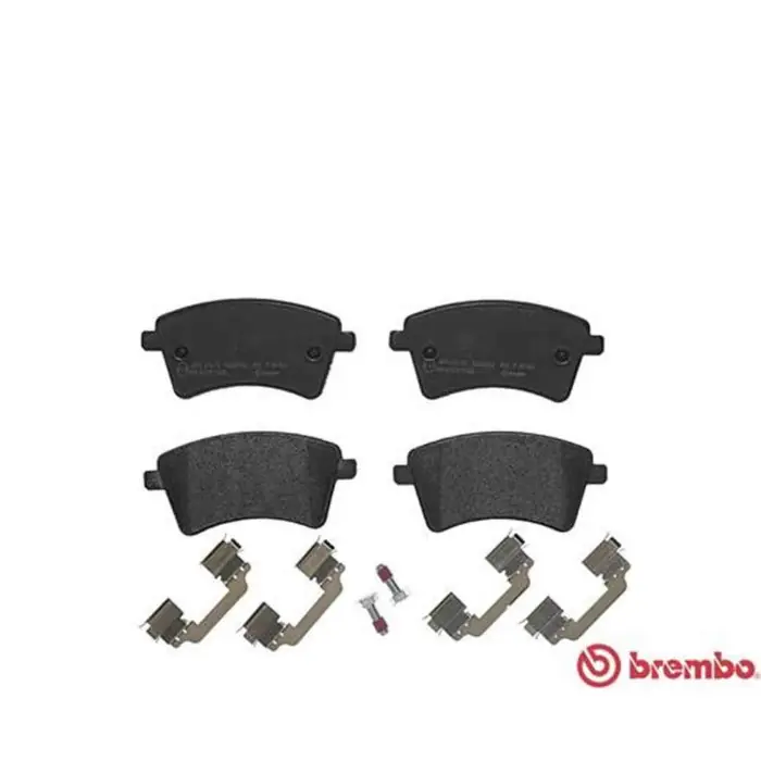 Kit pastiglie freno, Freno a disco P 68 044 BREMBO per RENAULT MERCEDES-BENZ Reso Gratuito