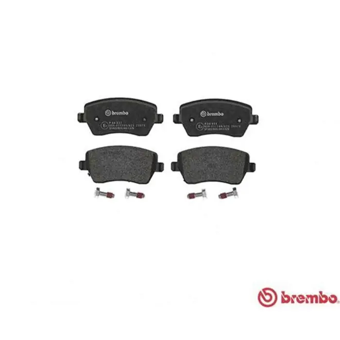 Prezzo Conveniente Kit pastiglie freno, Freno a disco P 68 033 BREMBO per RENAULT MERCEDES-BENZ