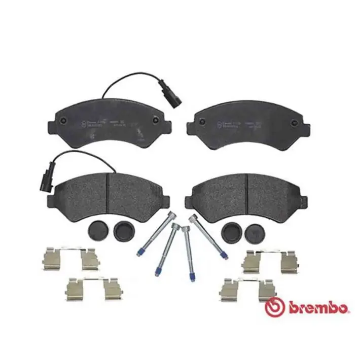 Kit pastiglie freno, Freno a disco P 61 118 BREMBO per PEUGEOT CITROEN OPEL FIAT Miglior Prezzo