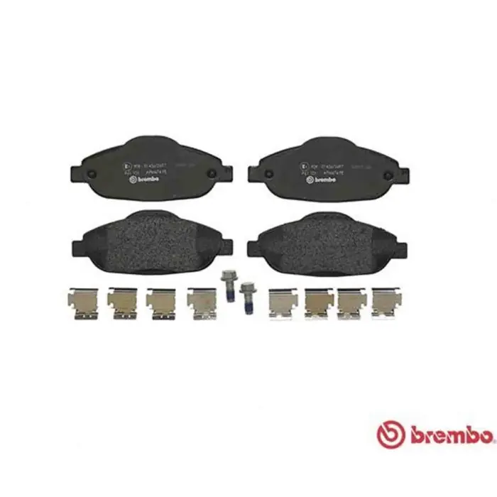 Offerta Limitata Kit pastiglie freno, Freno a disco P 61 101 BREMBO per PEUGEOT