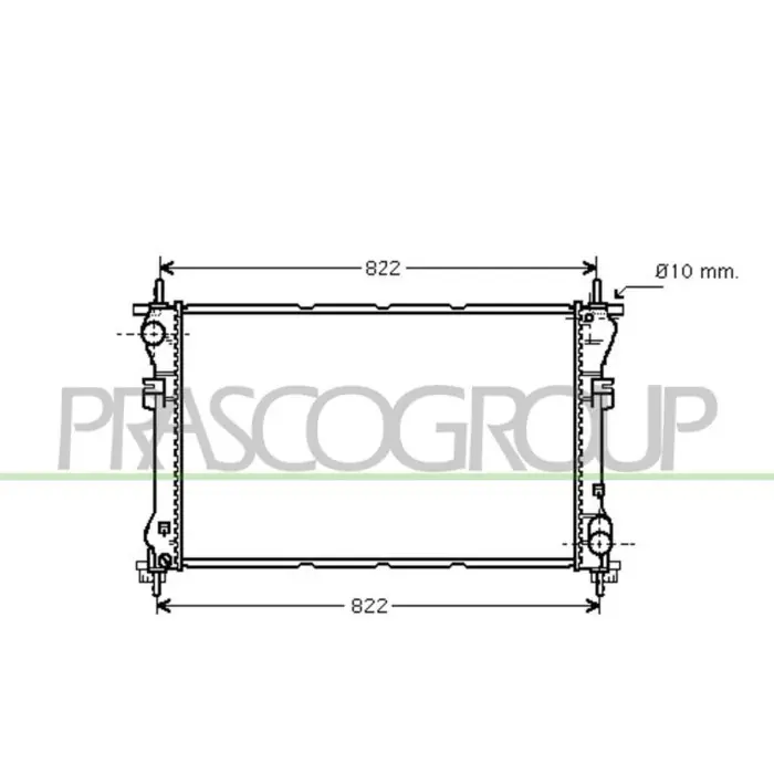 Offerta Del Giorno Radiatore Per Ford Transit Mk Vi Dal 2000 Al 2006