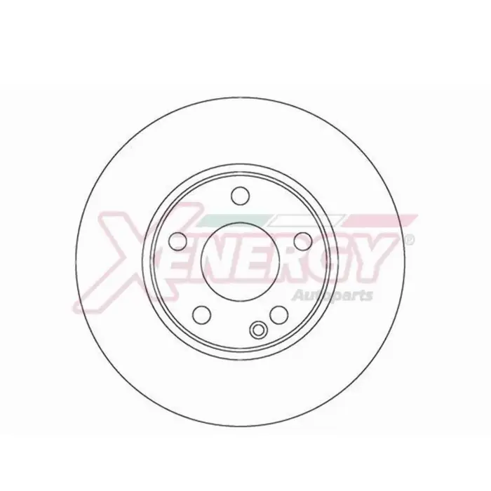 Spedito Oggi Discofreno Singolo X602735 AP XENERGY per MERCEDES-BENZ