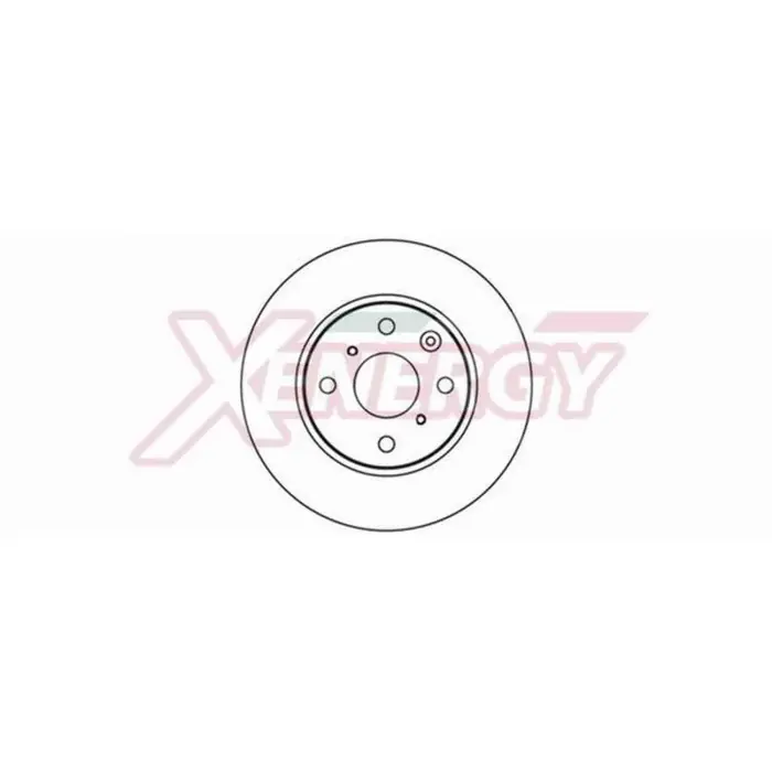 Discofreno Singolo X602041 AP XENERGY per PEUGEOT CITROEN TOYOTA Promo Stagionale