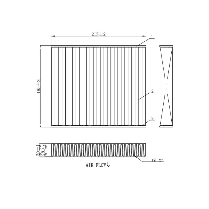 Occasione Imperdibile Filtro Aria Abitacolo Toyota Corolla Station Wagon (e21) Fc0910c 87139-yzz34 Filtro Al Carbone Attivo Bremsi