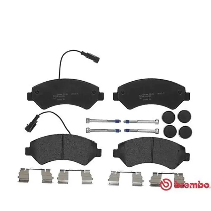 Kit pastiglie freno, Freno a disco P 23 136 BREMBO per PEUGEOT CITROEN OPEL FIAT Prezzo Scontato