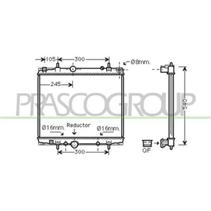 Bestseller Radiatore Per Fiat Ulysse Ii Dal 2002 Al 2010