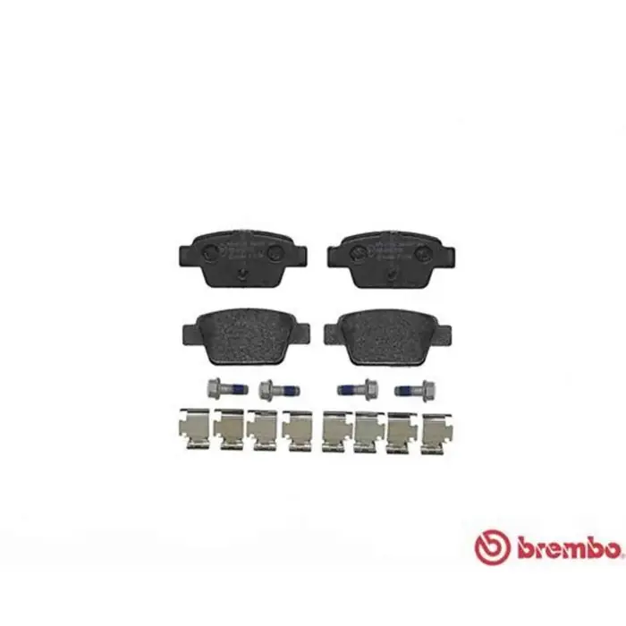 Reso Gratuito Kit pastiglie freno, Freno a disco P 23 080 BREMBO per FIAT ALFA ROMEO LANCIA