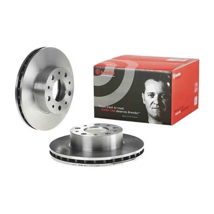 Reso Gratuito Discofreno Singolo 09.A235.20 BREMBO per PEUGEOT CITROEN FIAT MAZDA