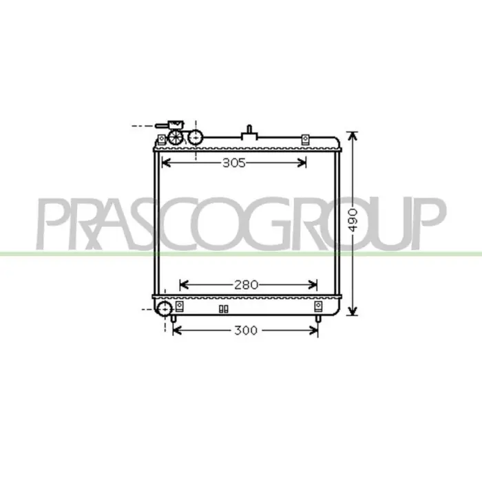 Radiatore Per Hyundai Atos Prime Dal 2003 Al 2006 Nuova Collezione
